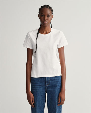 Ctn/ela SS top-T-shirt-Gant-Aandahls