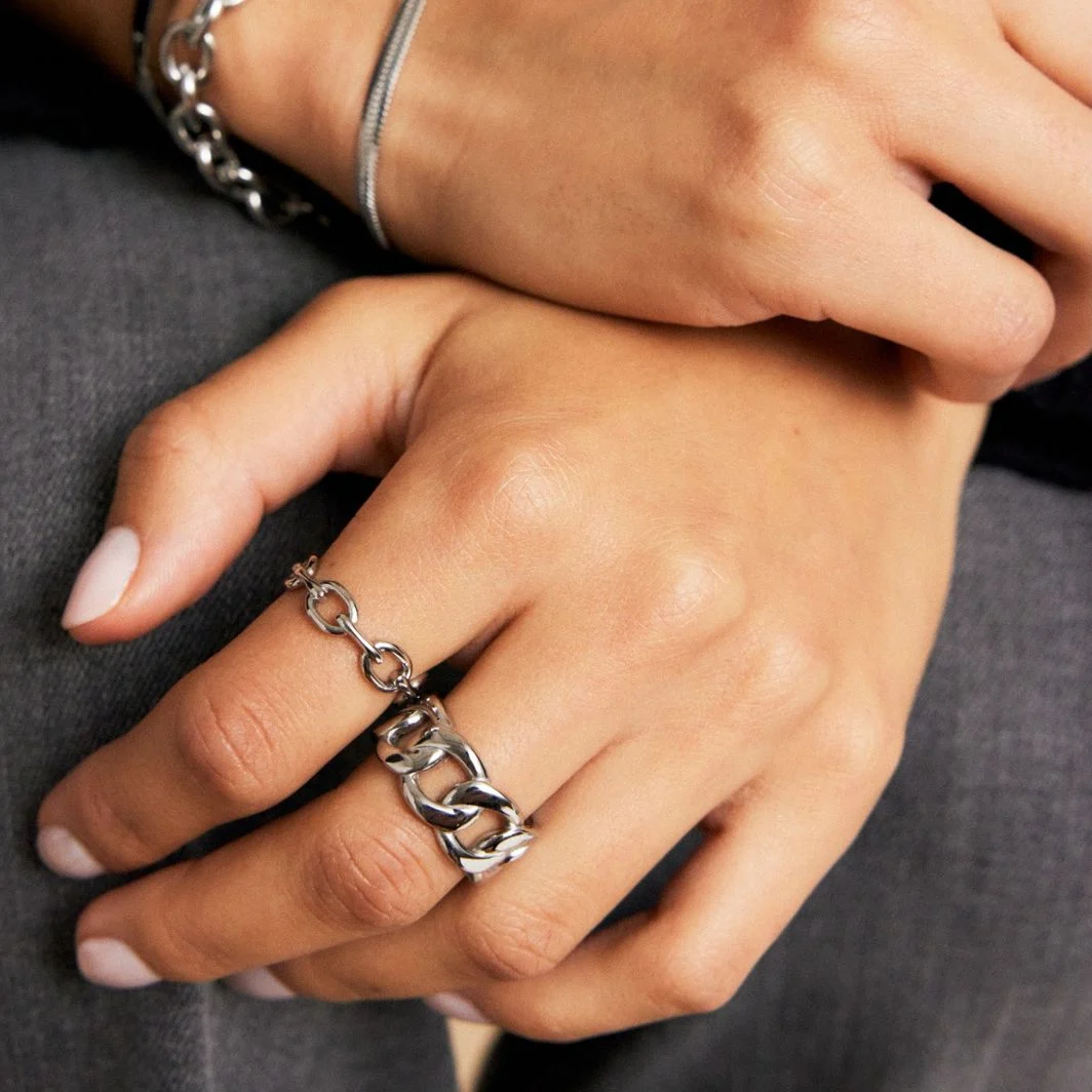 Curb Chain Ring-Smykke-Edblad-Aandahls