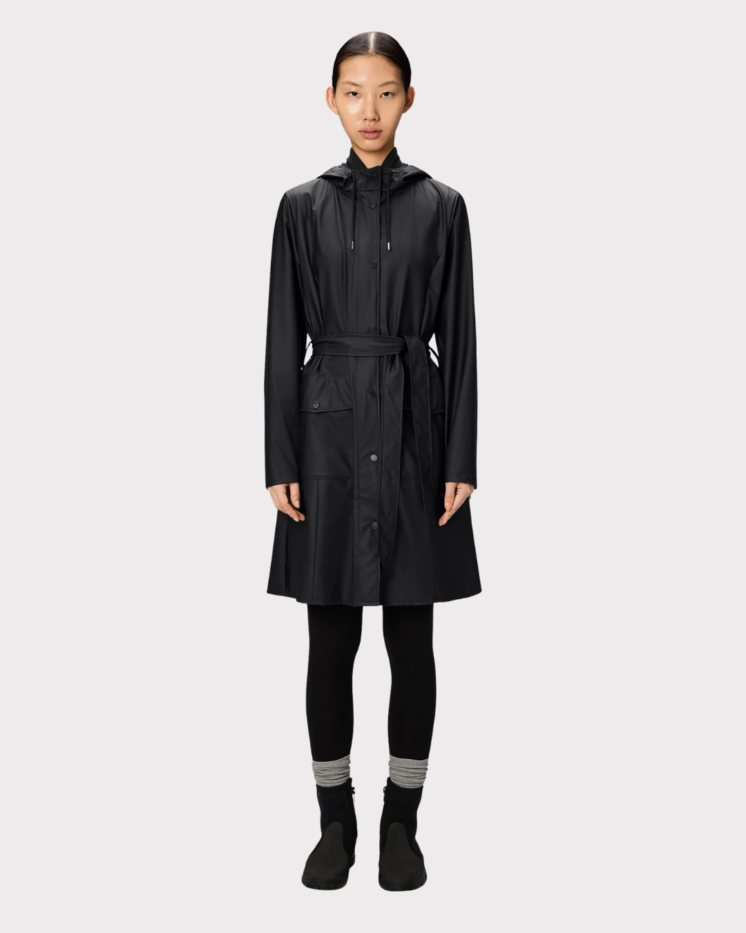 Curve Long Jacket W3-Yttertøy-RAINS-Aandahls