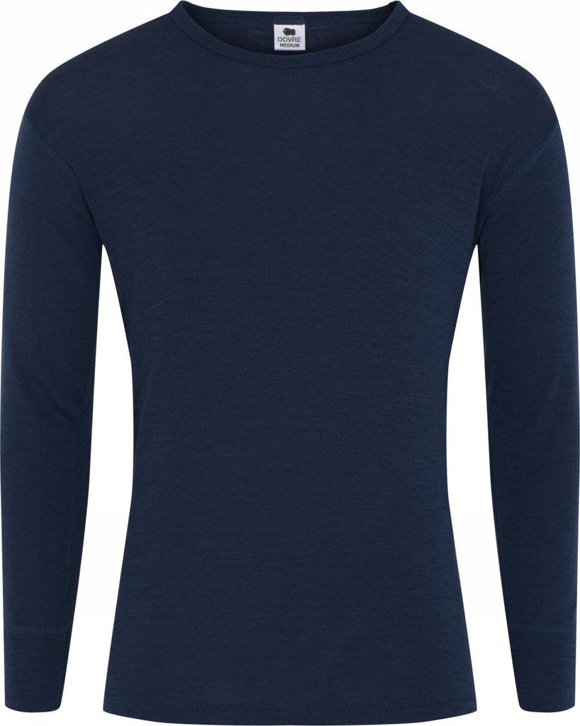 DOVRE wool long sleeved t-shir-T-shirt-JBS-Aandahls