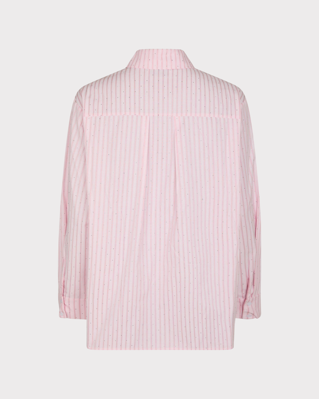Dalma Soft Stripe Shirt-Skjorte-Neo Noir-Aandahls