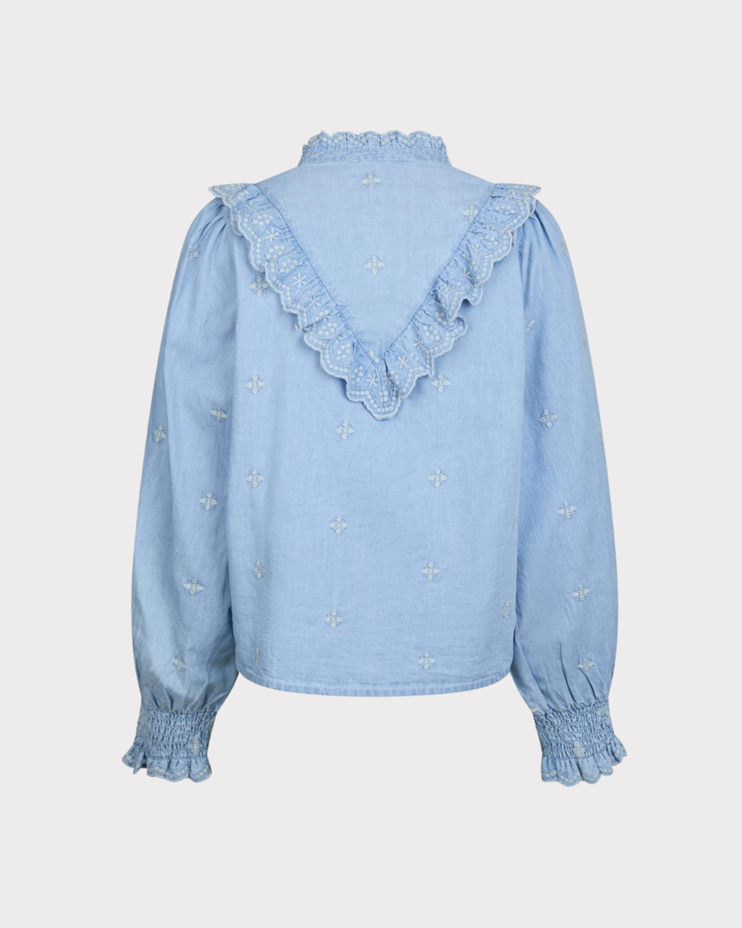 Degas Denim Blouse-Overdel-Neo Noir-Aandahls