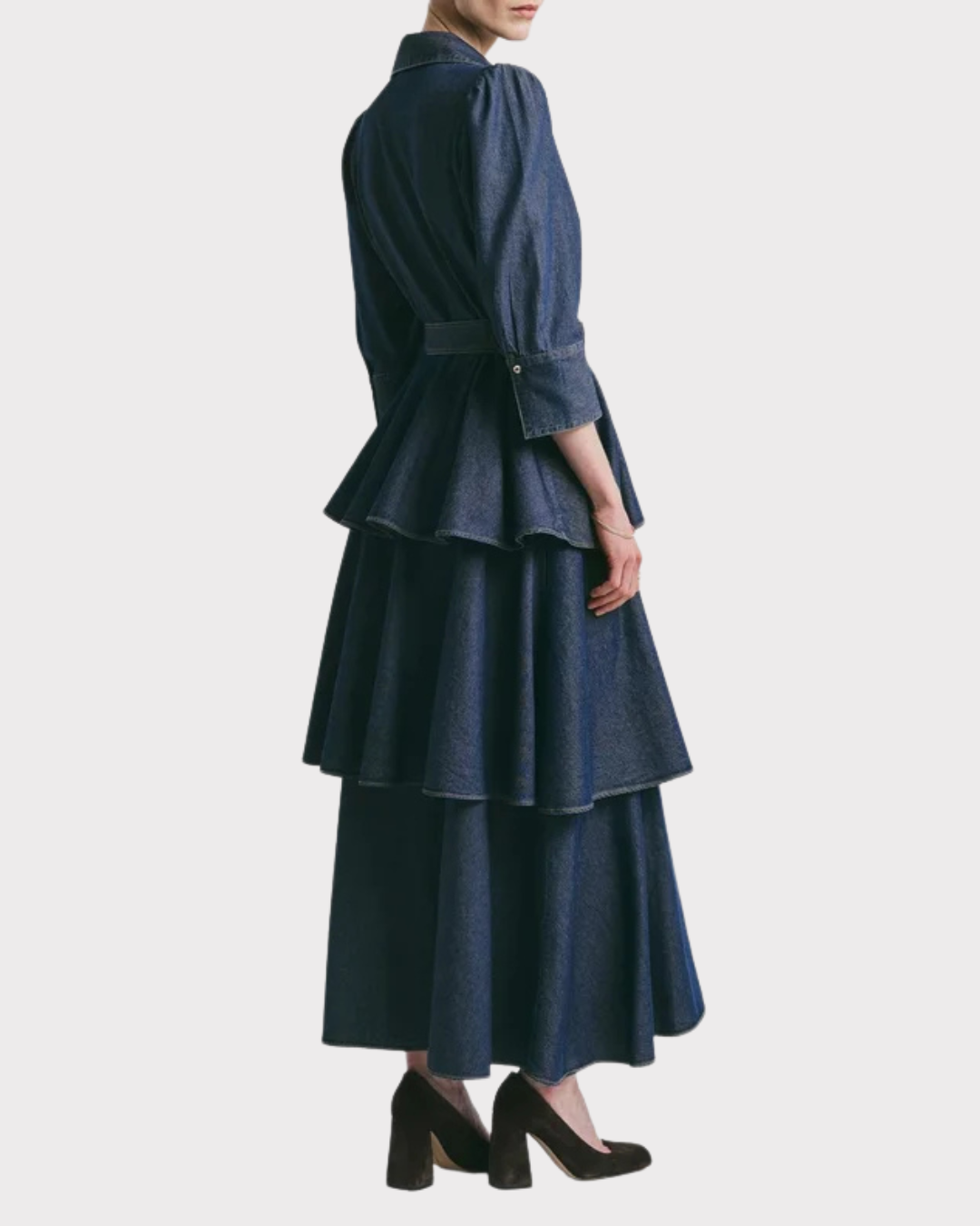 Denim Shirt Dress-Kjole-ByTimo-Aandahls