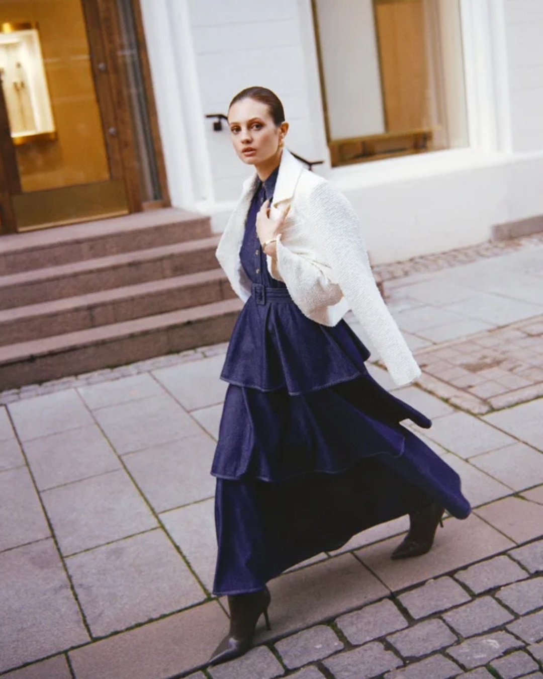 Denim Shirt Dress-Kjole-ByTimo-Aandahls