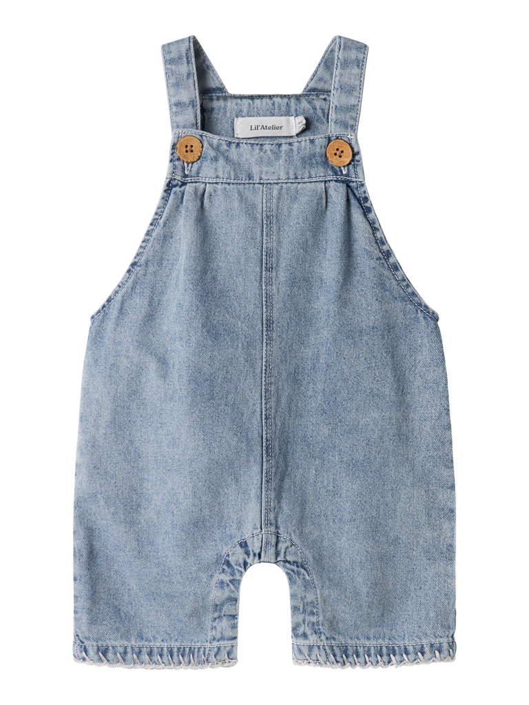 Denim short overall-Bukser-Lil-Atelier-Aandahls