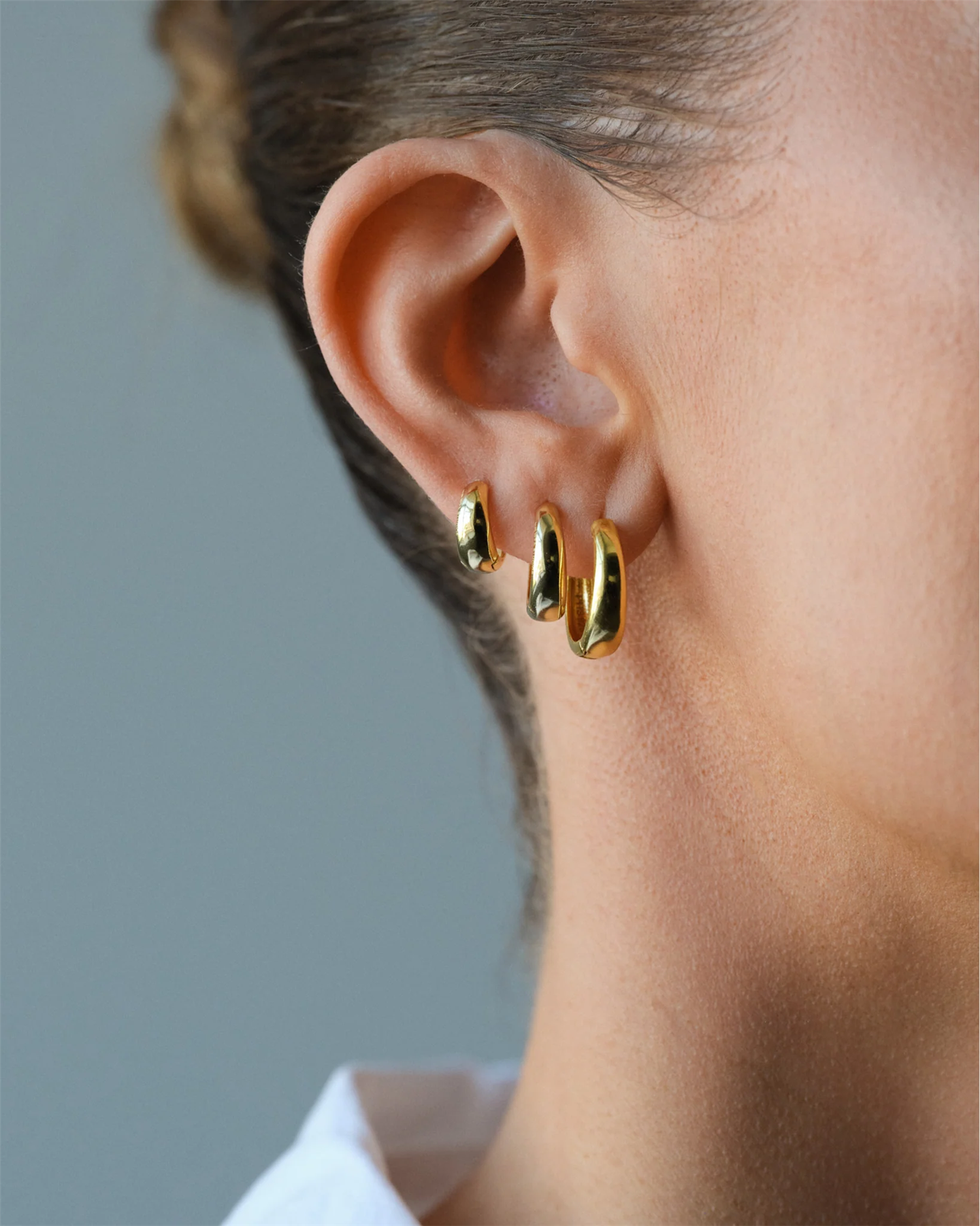 Dome Hoops Small-Accessories-Philippa Studios-Aandahls