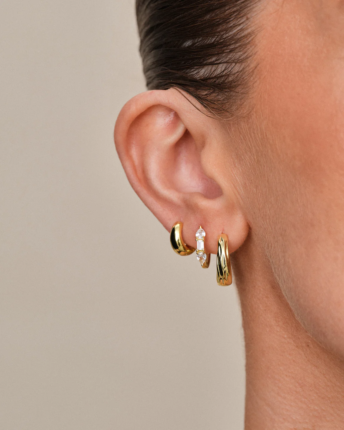 Dome Hoops Small-Accessories-Philippa Studios-Aandahls