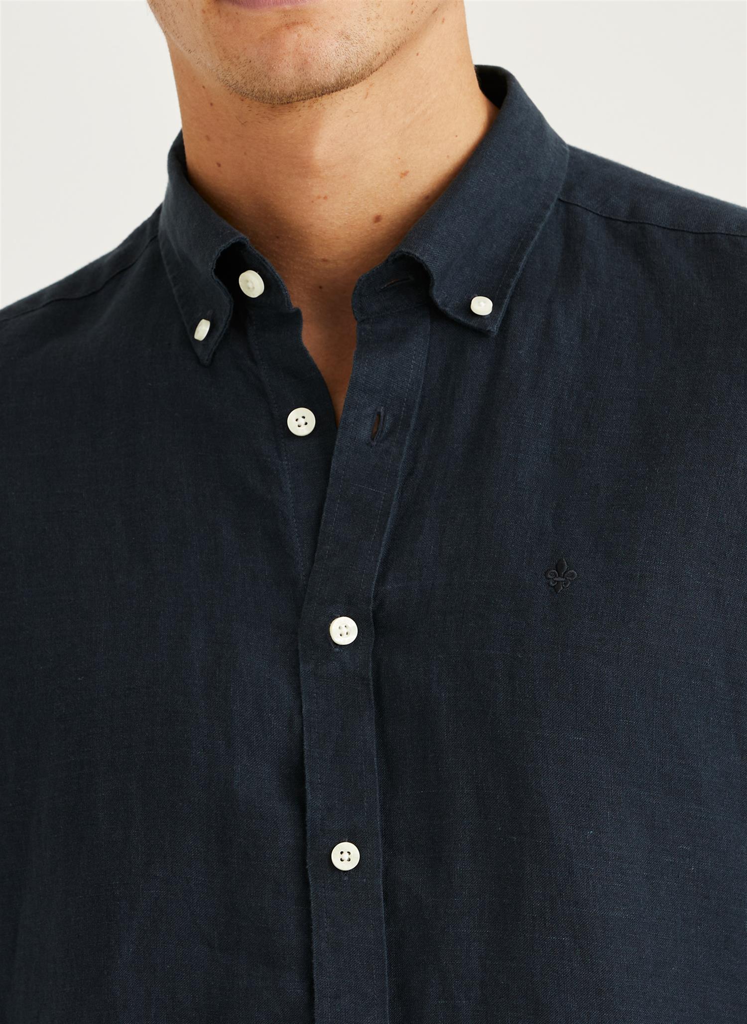Douglas BD Linen Shirt LS-Skjorter-Morris-Aandahls