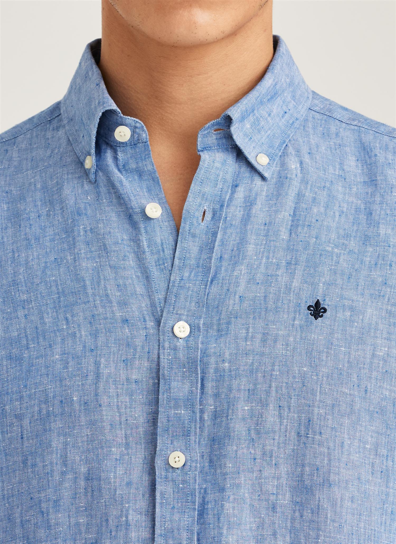 Douglas BD Linen Shirt LS-Skjorter-Morris-Aandahls