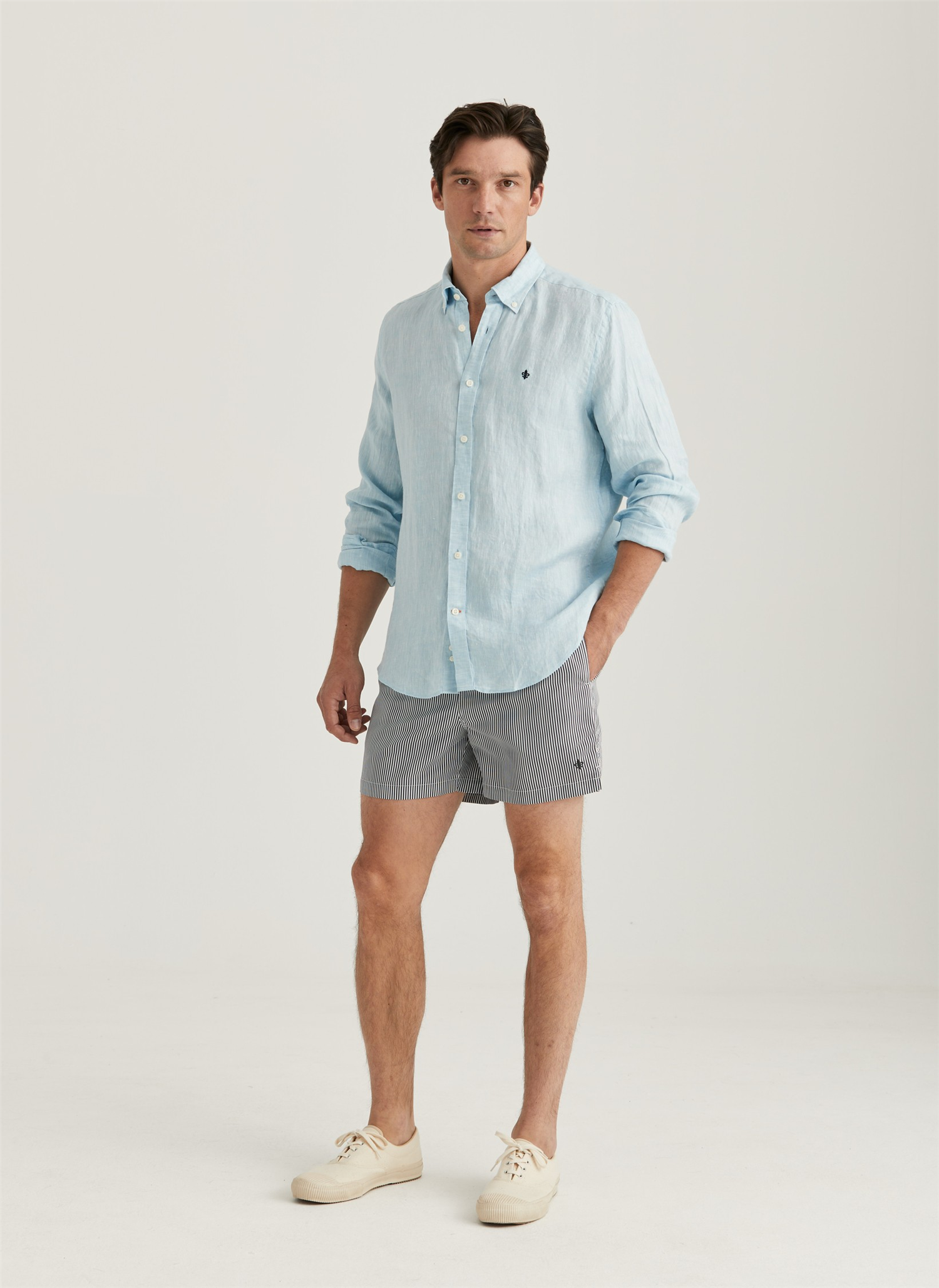 Douglas BD Linen Shirt LS-Skjorter-Morris-Aandahls