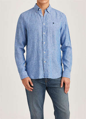 Douglas BD Linen Shirt LS-Skjorter-Morris-Aandahls