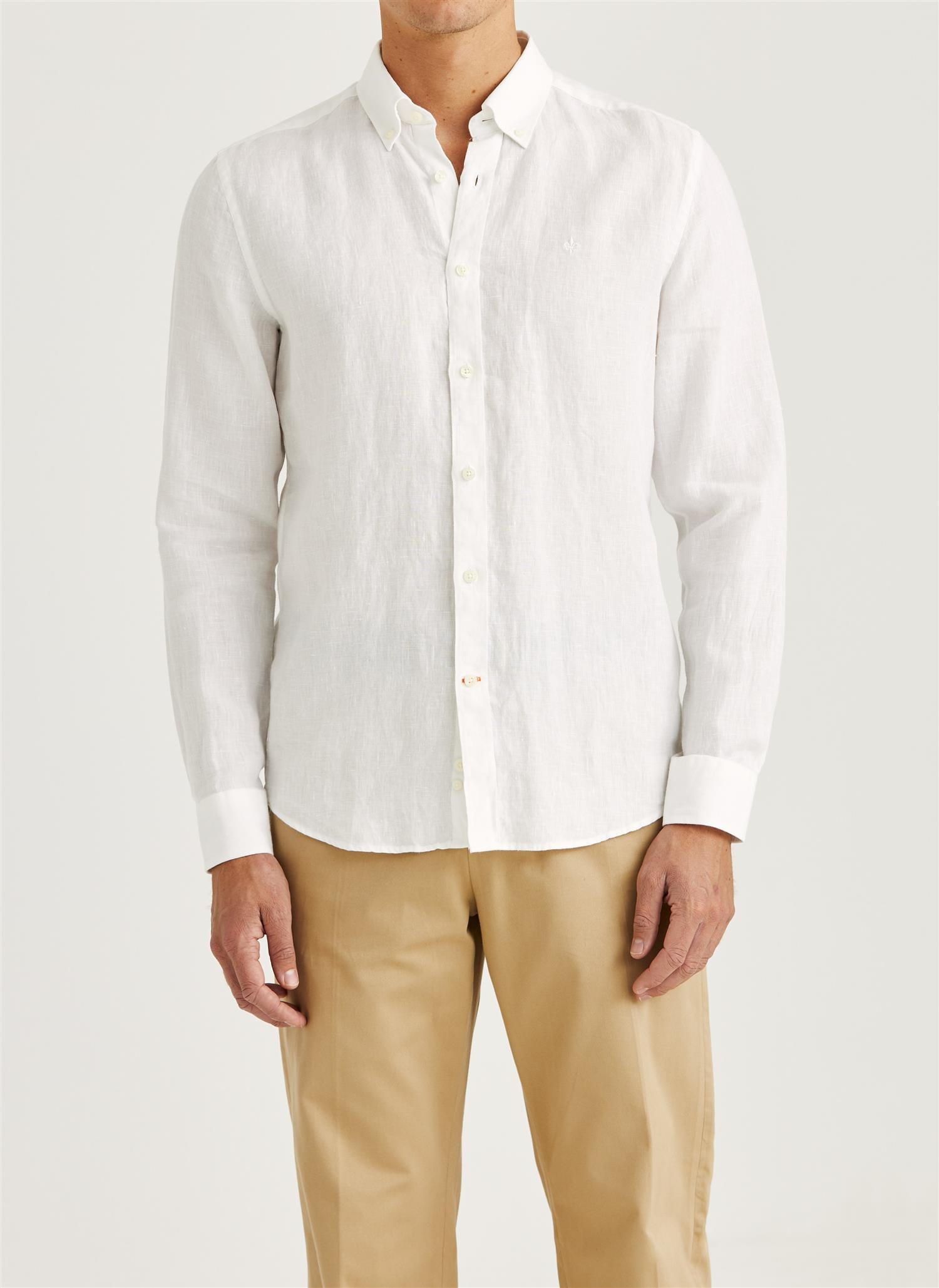 Douglas BD Linen Shirt LS-Skjorter-Morris-Aandahls