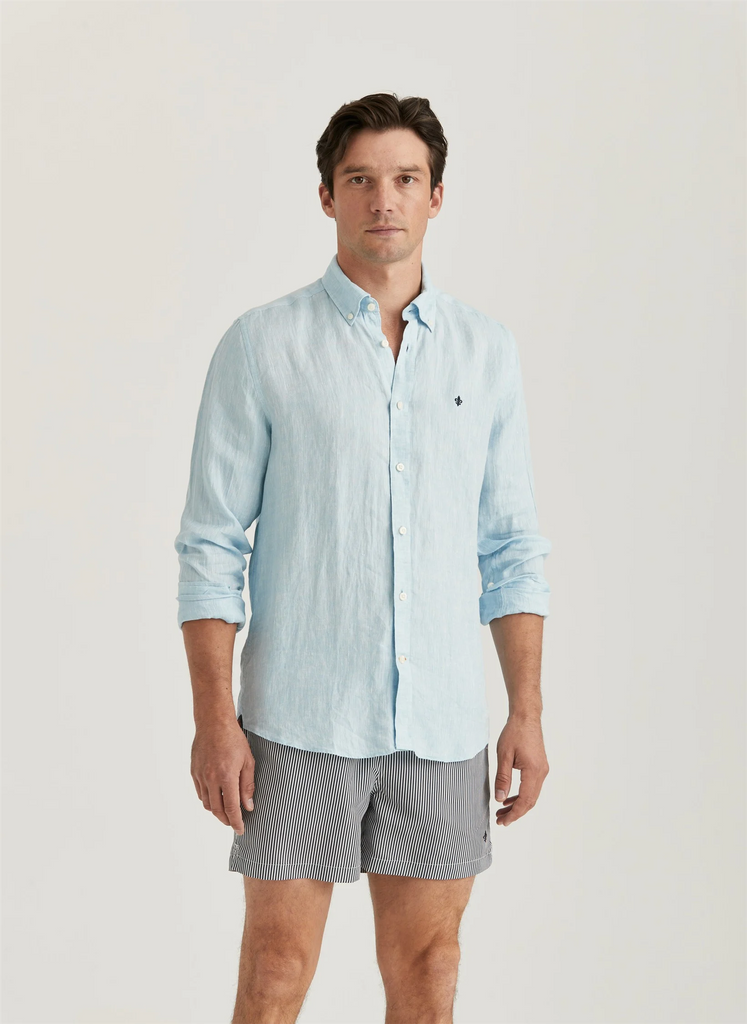 Douglas BD Linen Shirt LS-Skjorter-Morris-Aandahls