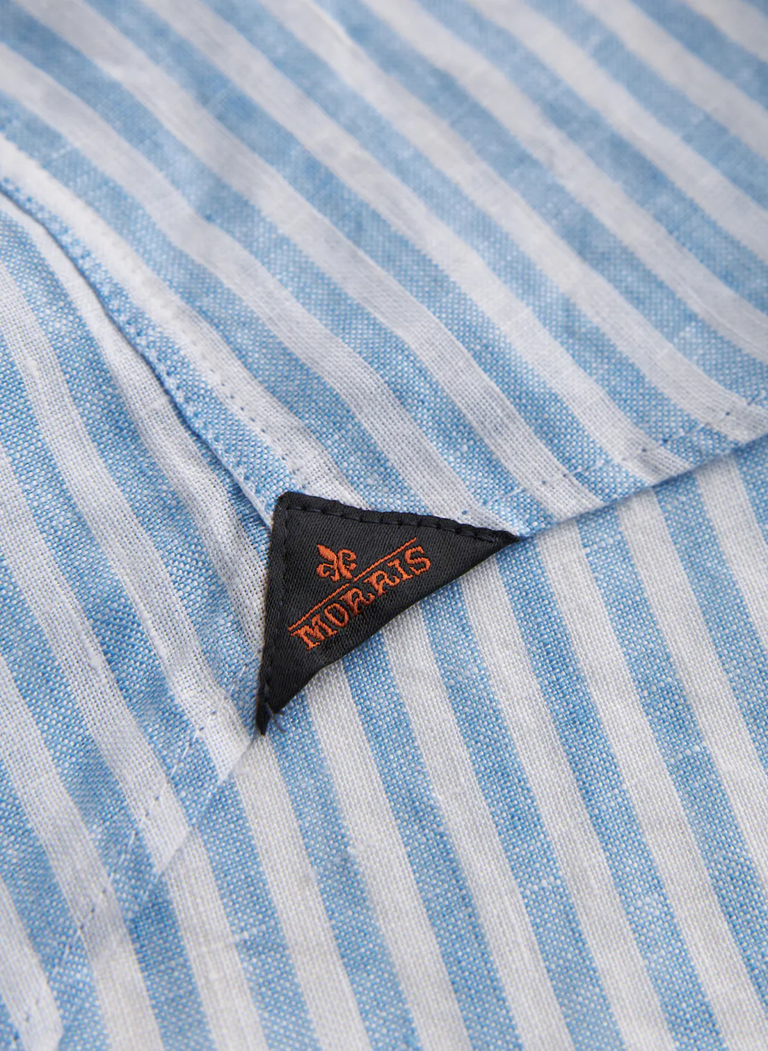 Douglas Linen Stripe Shirt-Classic Fit-Skjorter-Morris-Aandahls