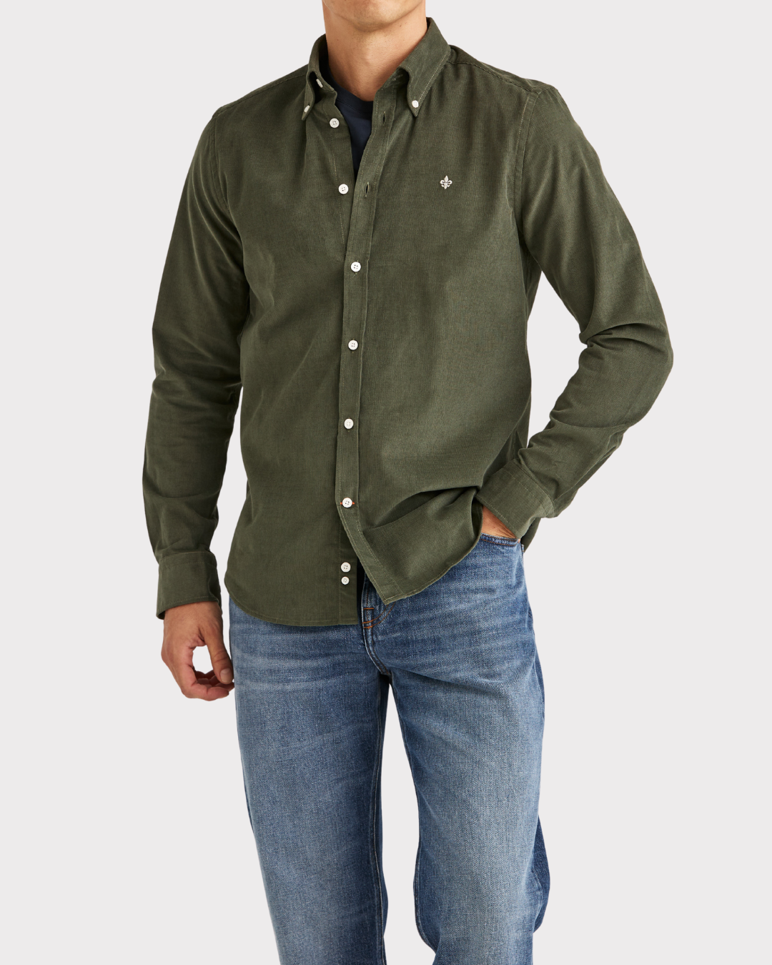 Douglas cord shirt slim fit-Skjorte-Morris-Aandahls