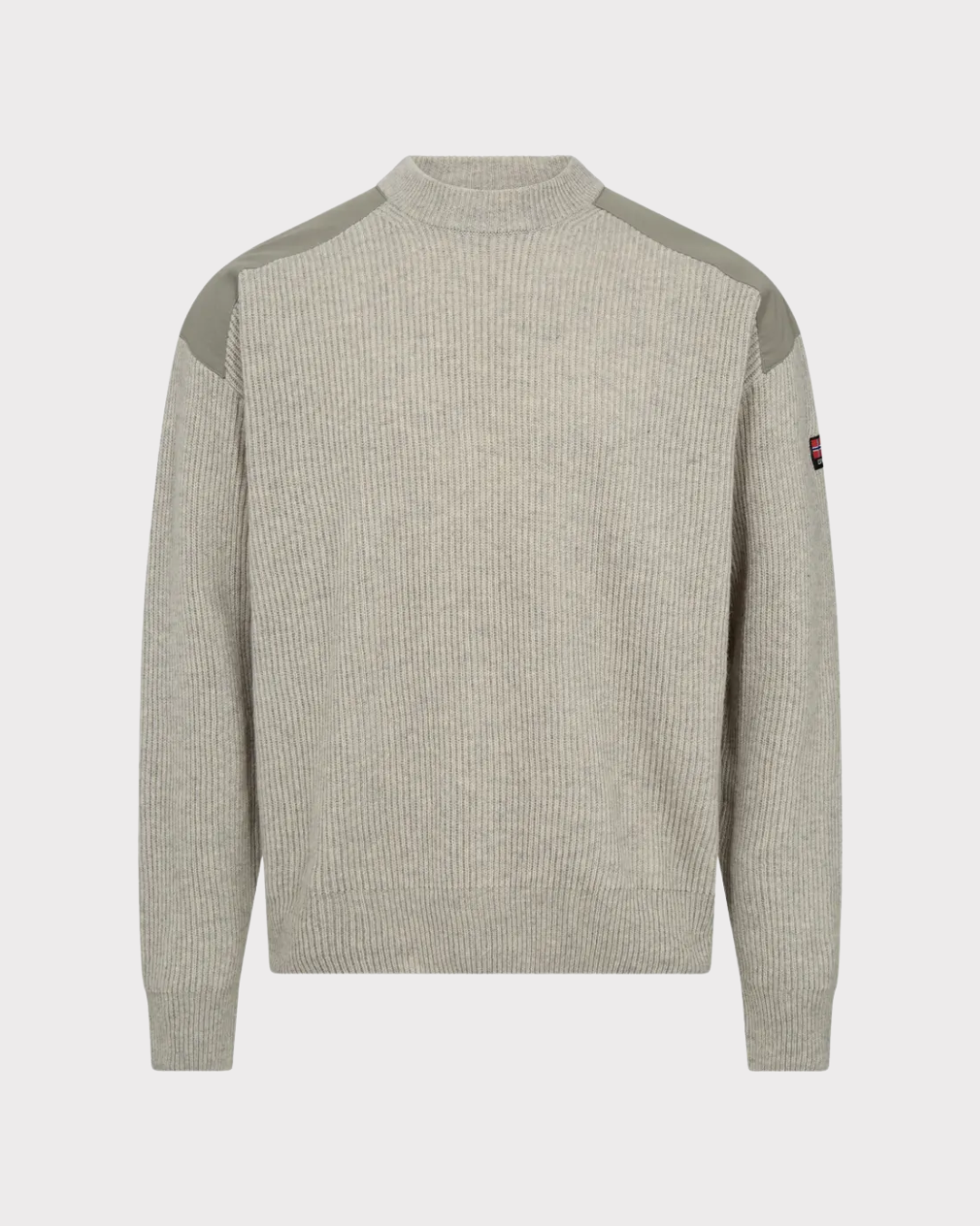 Dovre Ribbed Knit Pullover-Genser-Dovre-Aandahls