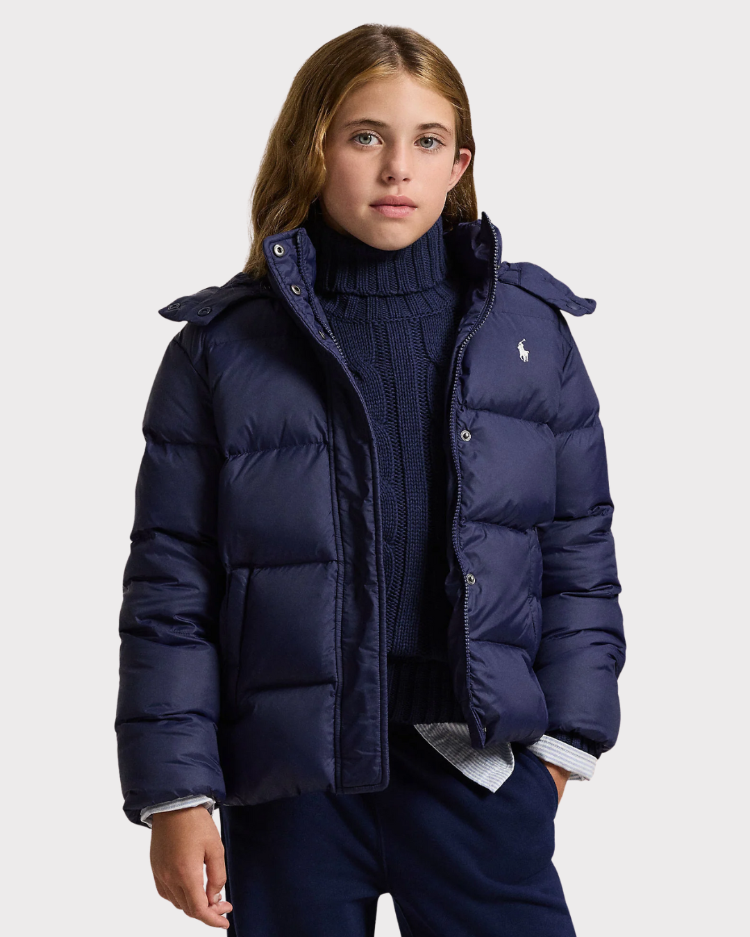 Down hooded jacket-Yttertøy-Polo Ralph Lauren-Aandahls