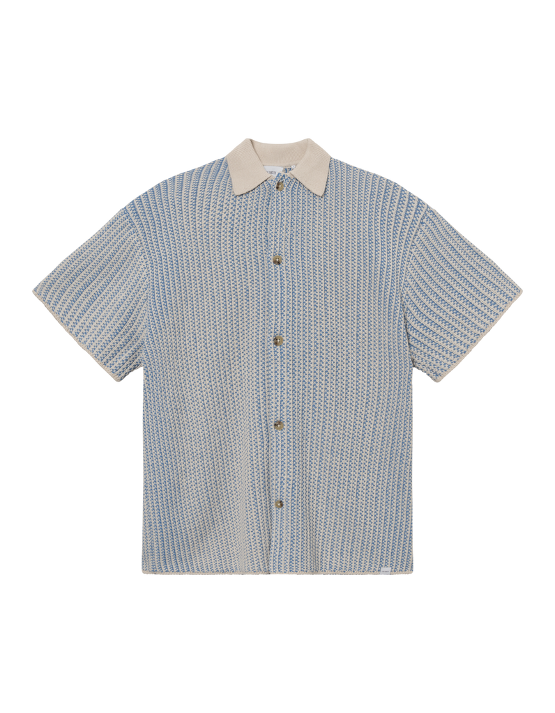 Easton Knitted SS Shirt-Skjorte-Les Deux-Aandahls