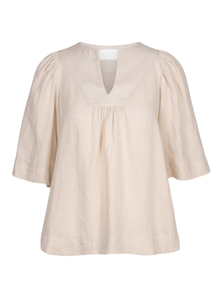 Ellie linen top-Topp-Ella&il-Aandahls