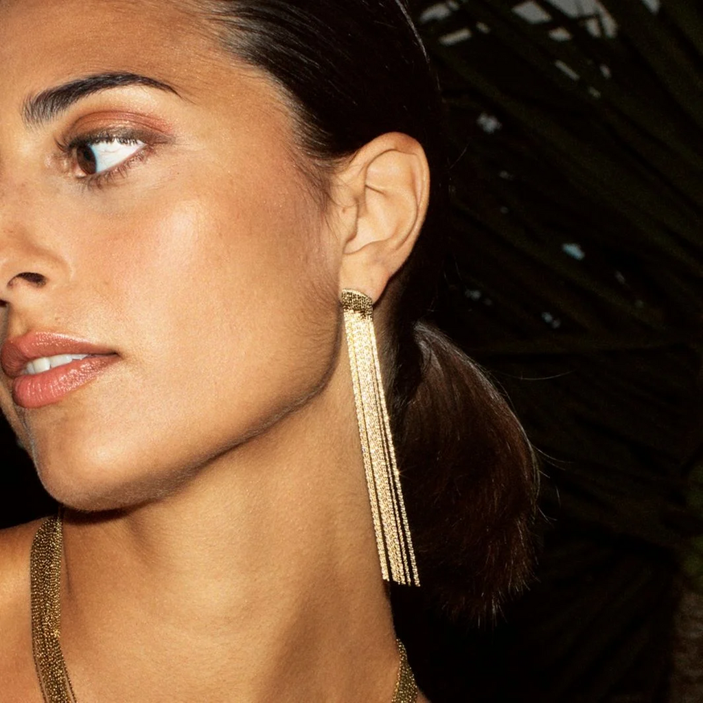 Elysian Earrings Gold-Accessories-Edblad-Aandahls