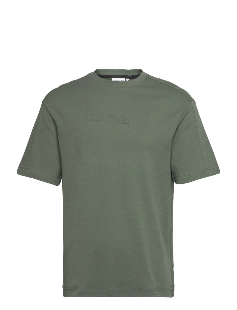 Embrossed Logo Comfort-T-shirt-Calvin Klein-Aandahls