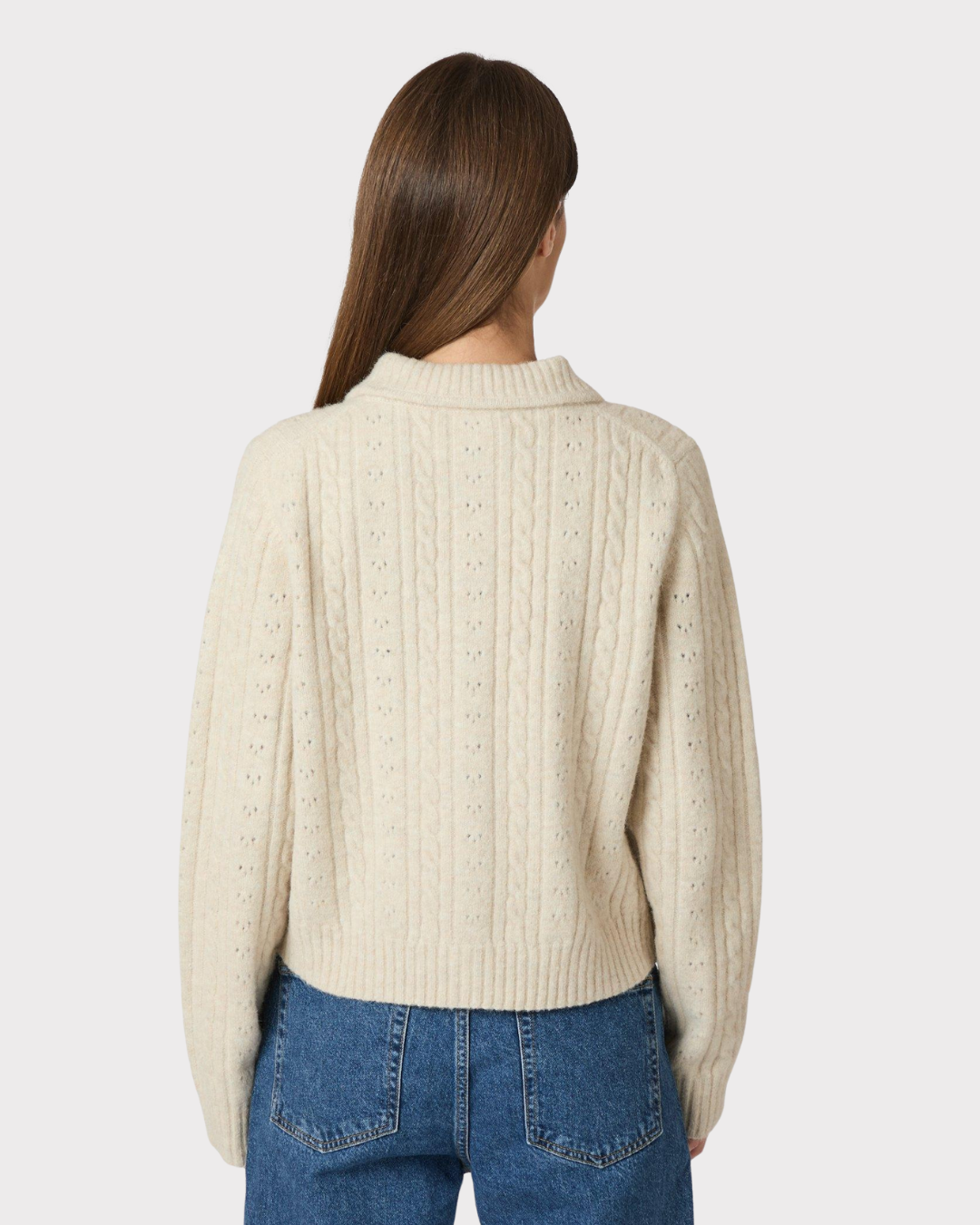 Emelie Knit Cardigan-CARDIGAN-Neo Noir-Aandahls