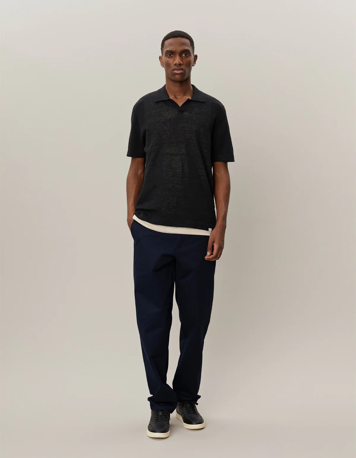 Emmanuel Polo Knit-T-shirt-Les Deux-Aandahls