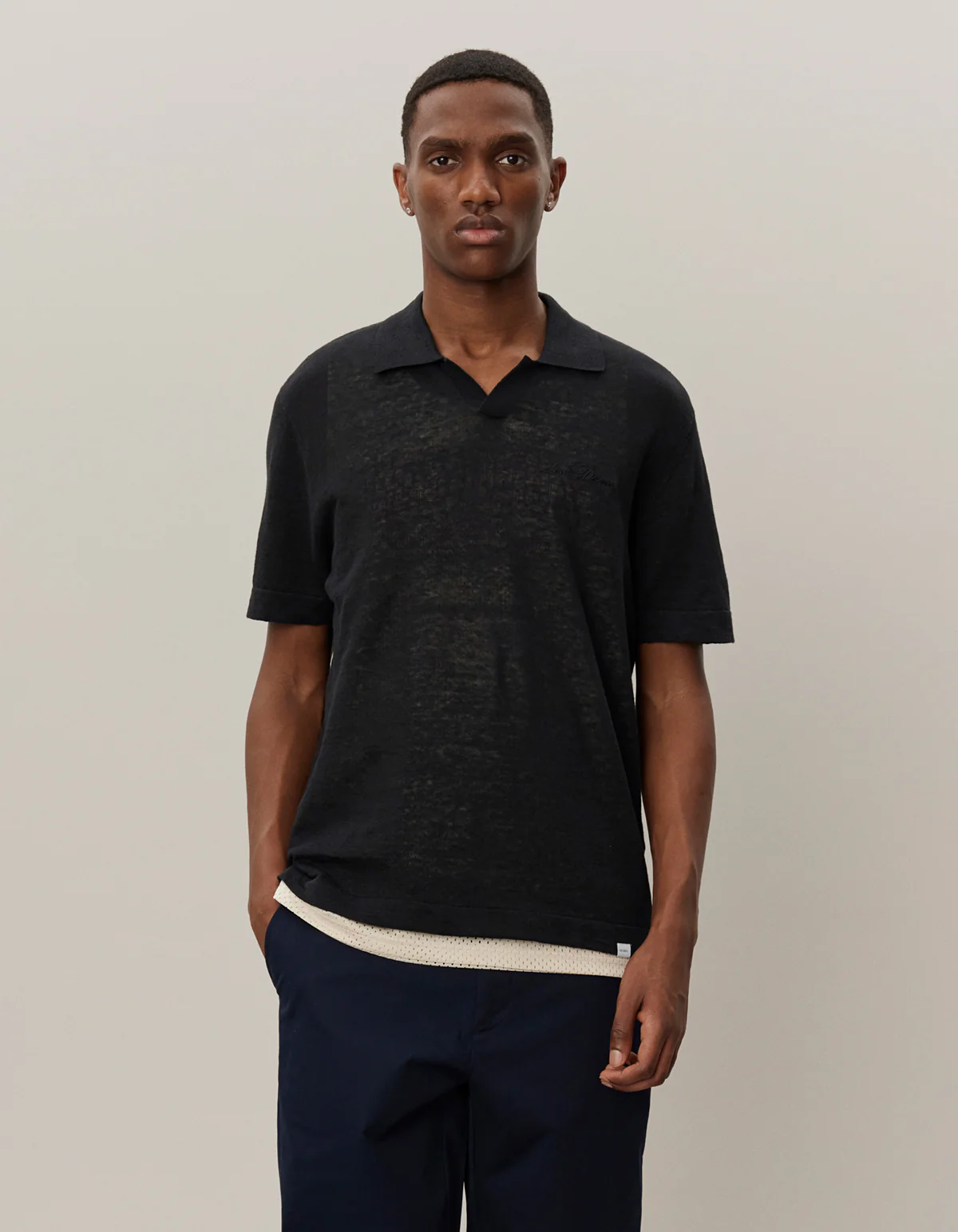 Emmanuel Polo Knit-T-shirt-Les Deux-Aandahls