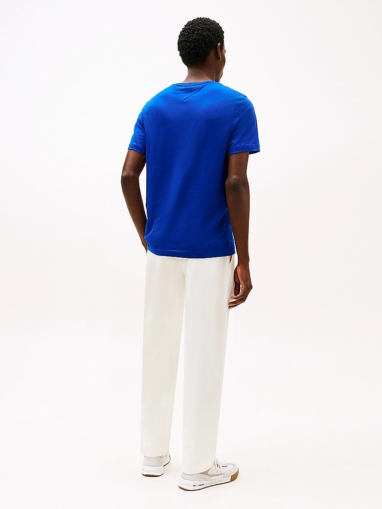 Ess Seasonal Reg. Fit Solid Tee-T-shirt-Tommy Hilfiger-Aandahls