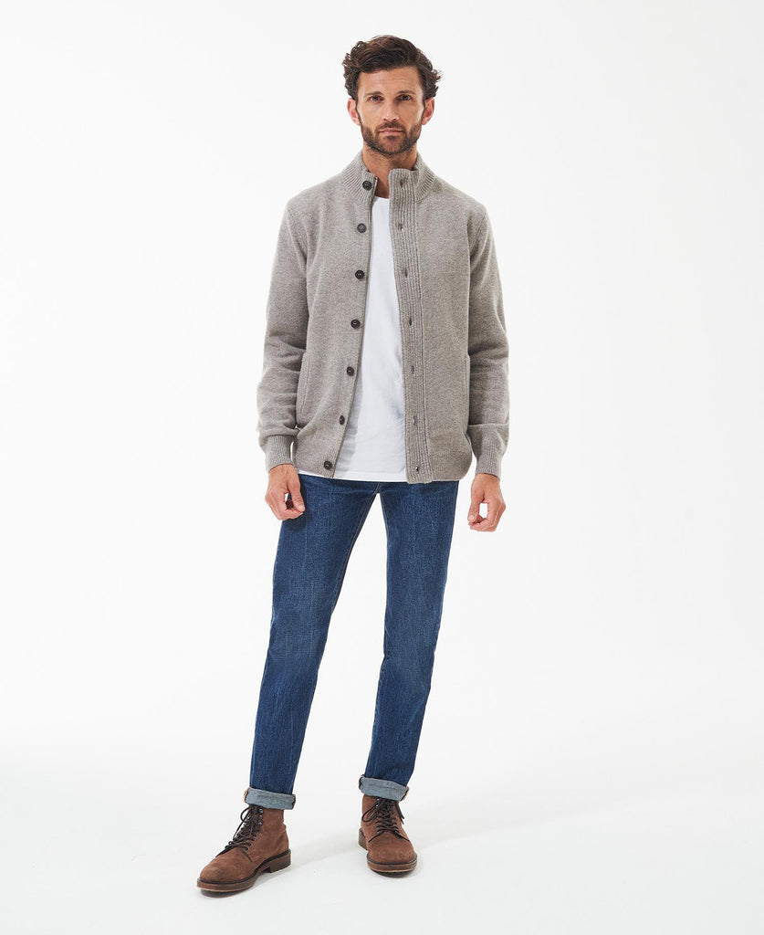 Essential Patch Zip Thru-Cardigan-Barbour-Aandahls