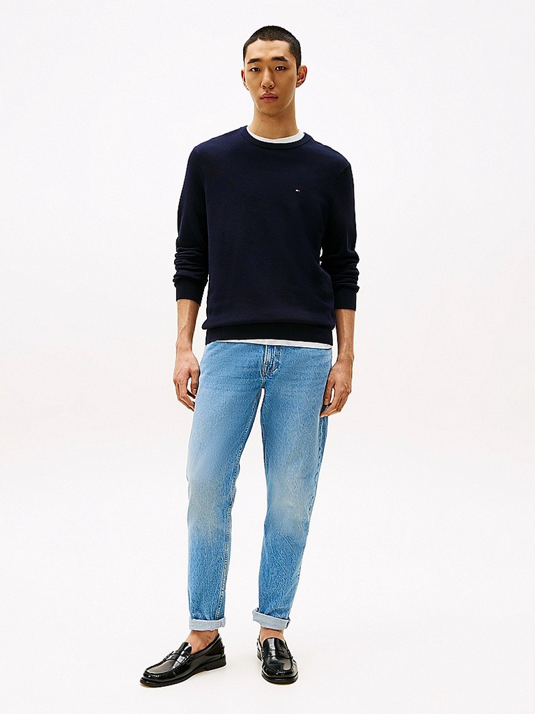 Essential Structure Crew Neck-Genser-Tommy Hilfiger-Aandahls