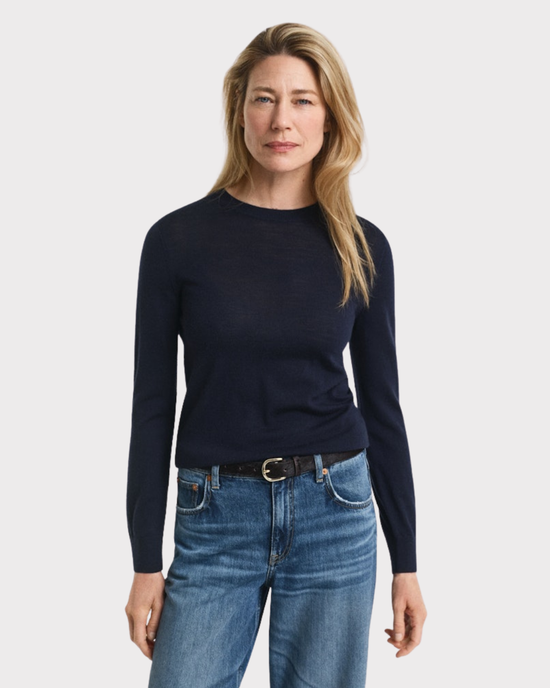 Extrafine Merino Wool C-Neck-Genser-Gant-Aandahls