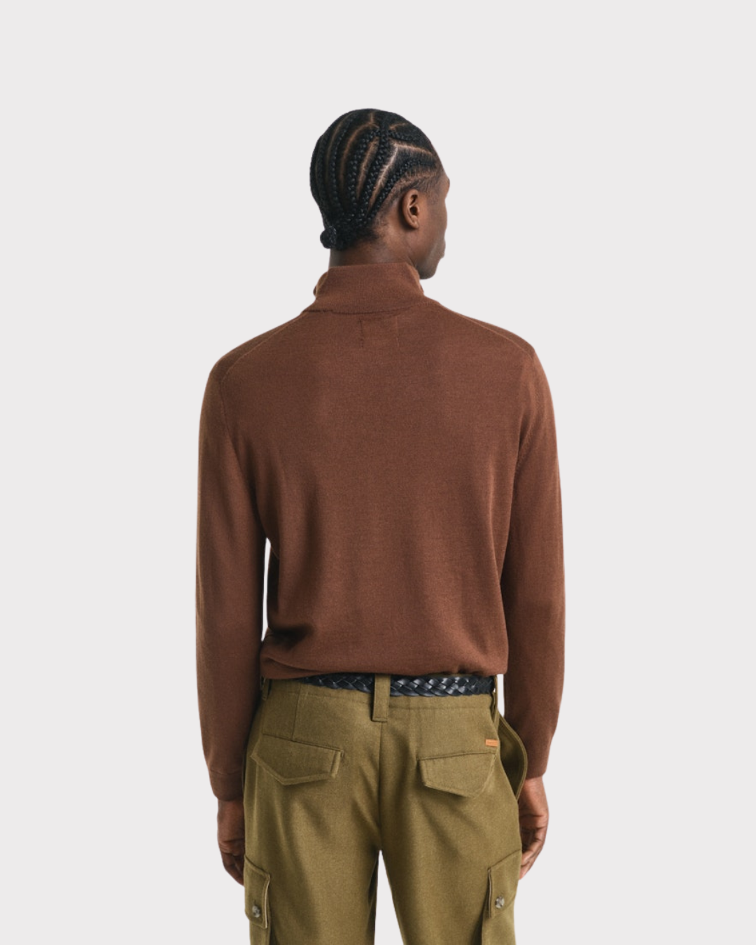 Extrafine Merino Wool Half Zip-Genser-Gant-Aandahls