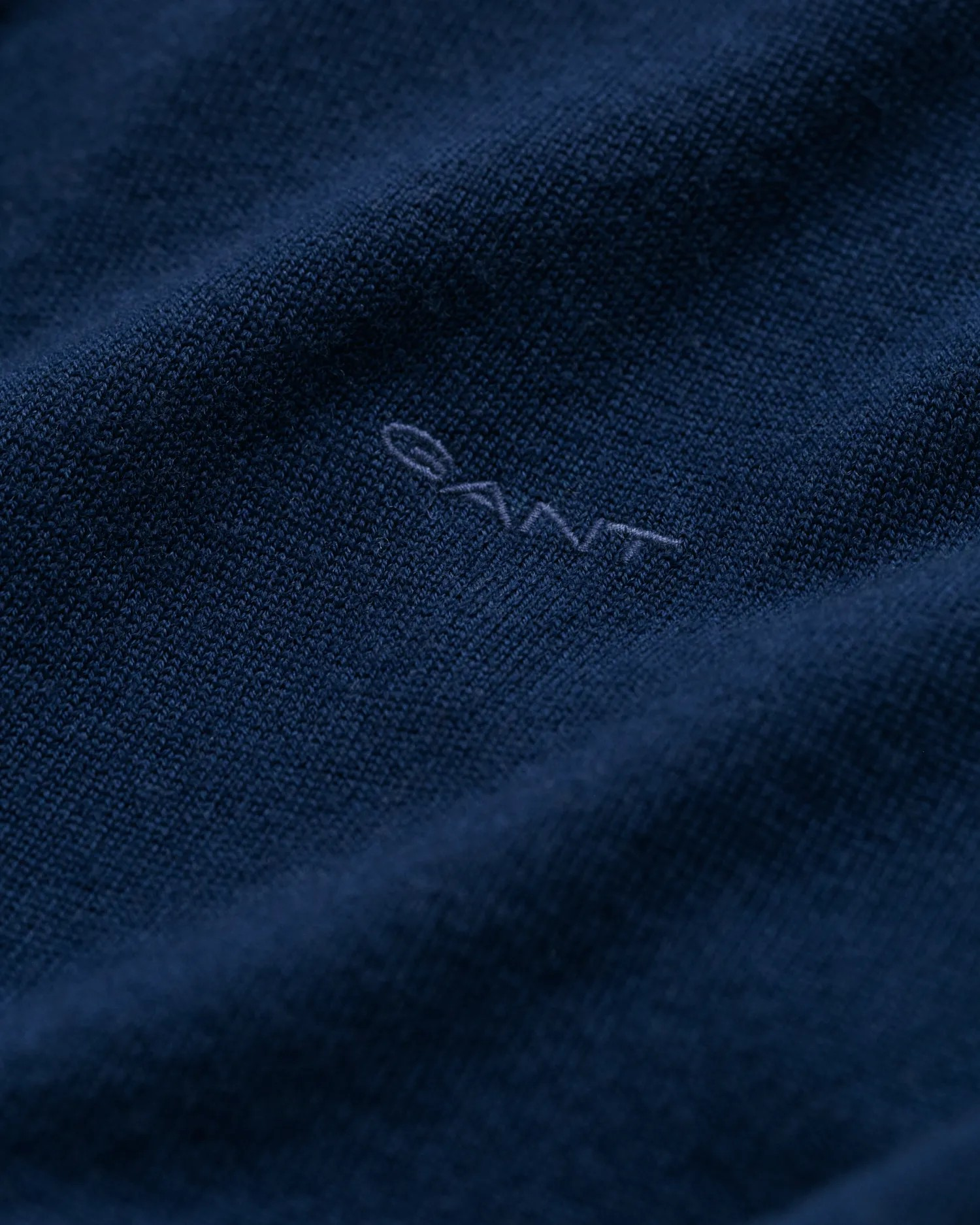 Extrafine merino wool zip cardigan-Cardigan-Gant-Aandahls