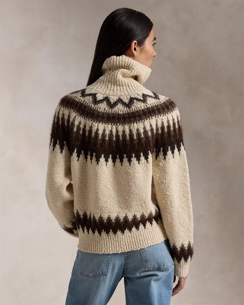 Fair Isle wool blend roll neck-Genser-Polo Ralph Lauren-Aandahls