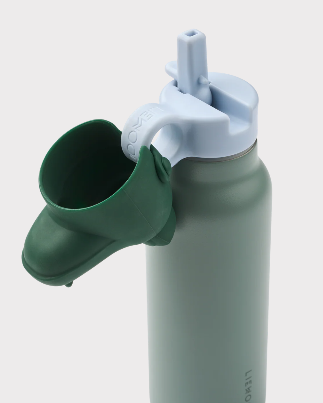 Falk Water Bottle With Crocodile Lid-Tilbehør-Liewood-Aandahls