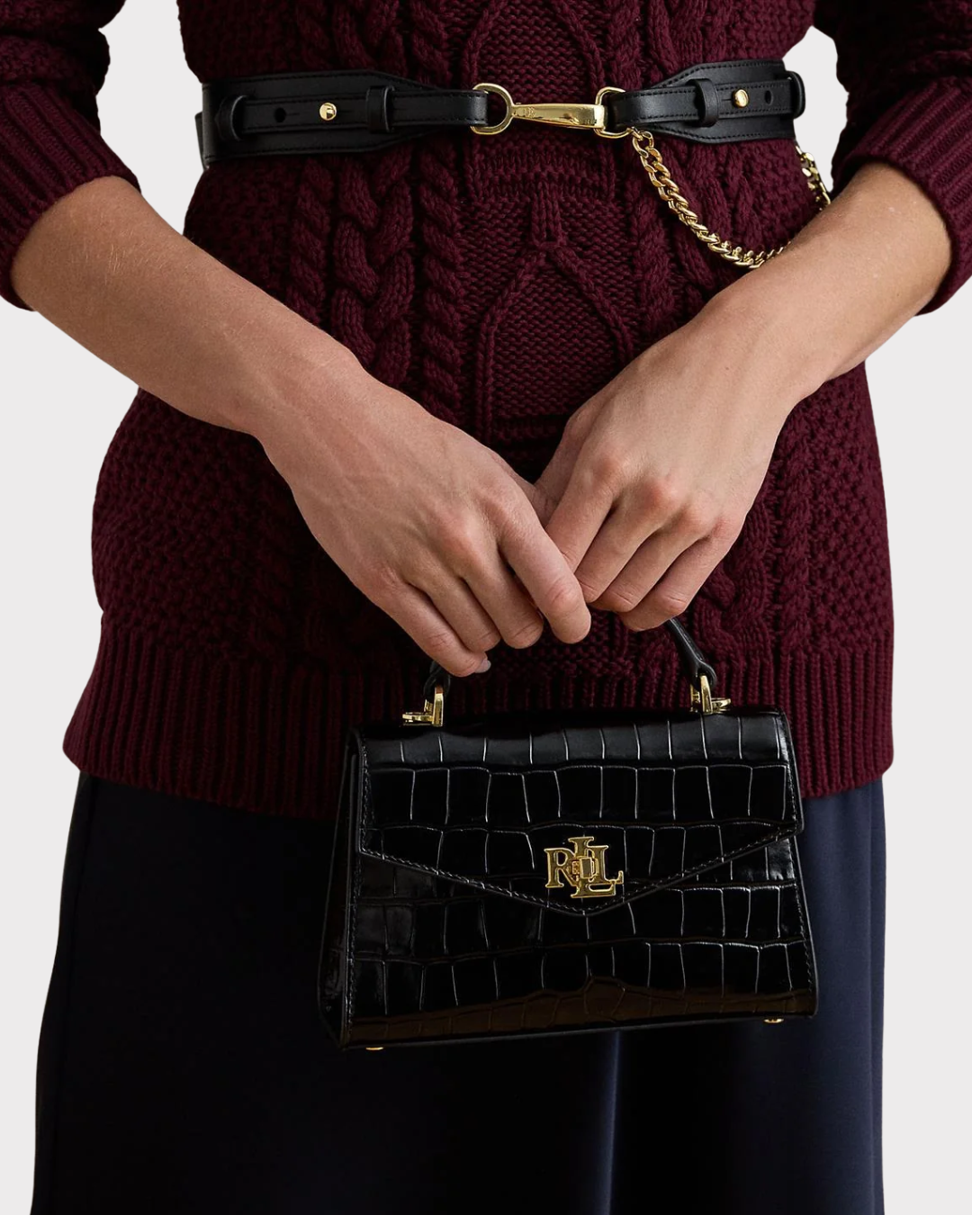 Farrah Sm-Satchel-Small-Veske-Lauren Ralph Lauren-Aandahls