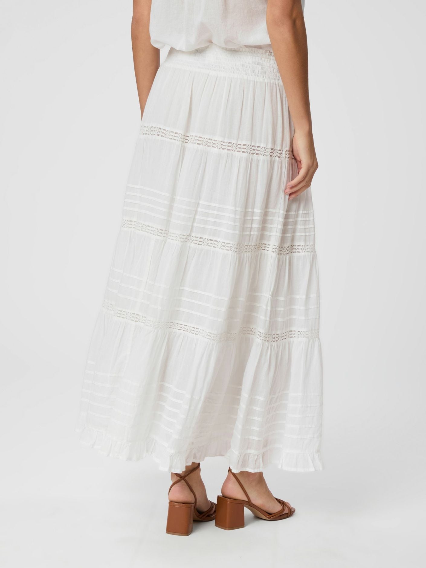 Felicia Voile Skirt-Topp-Neo Noir-Aandahls