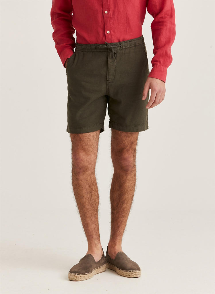 Fenix Linen Shorts-Shorts-Morris-Aandahls