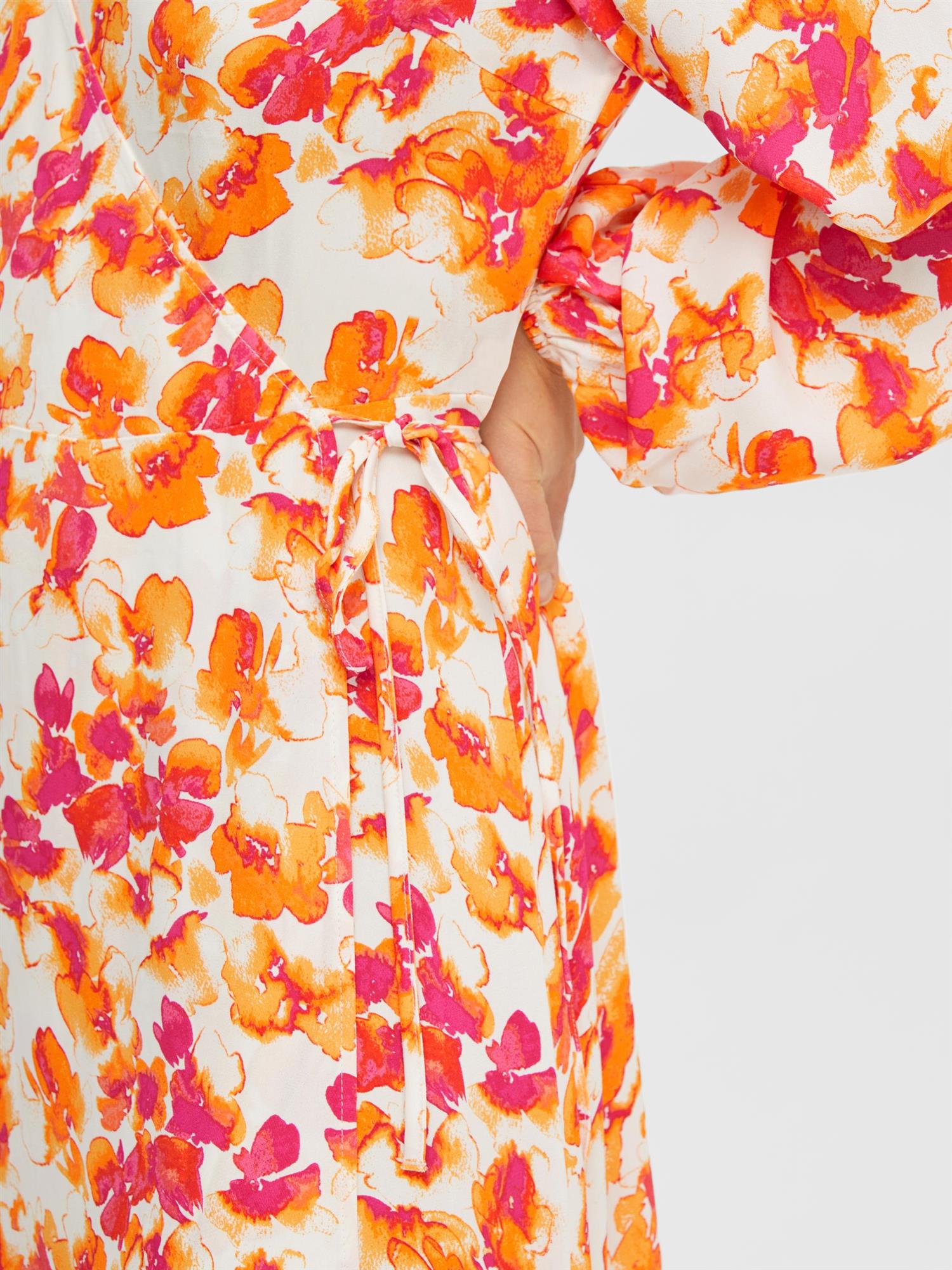 Fiola Wrap Dress-Kjole-Selected Femme-Aandahls