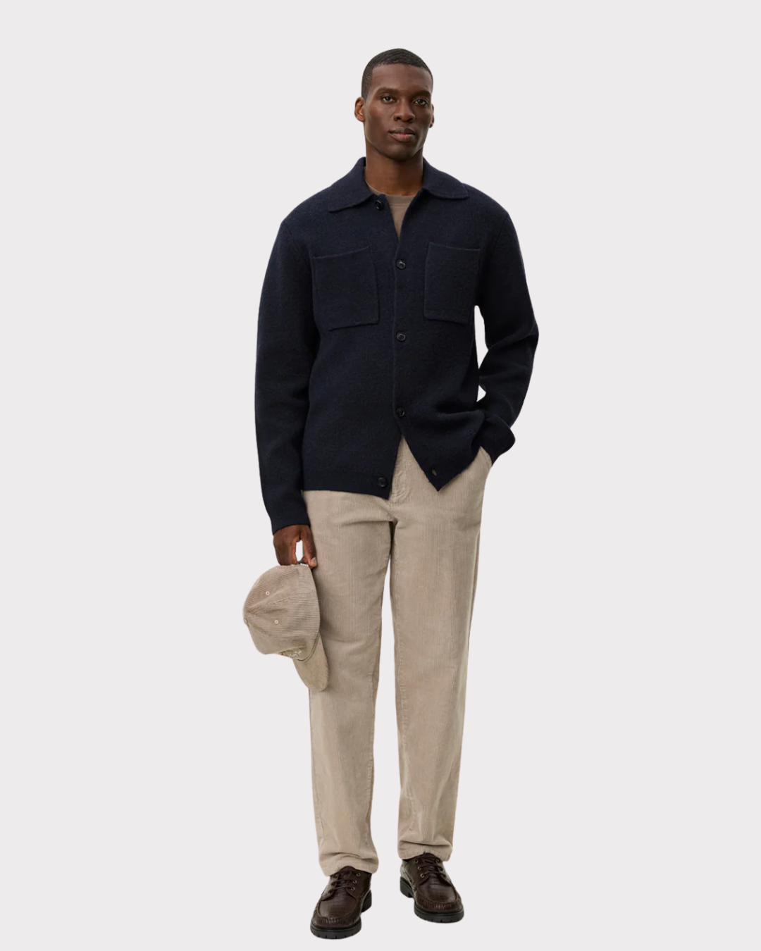 Fischer Milano Knit Overshirt-Skjorte-Les Deux-Aandahls