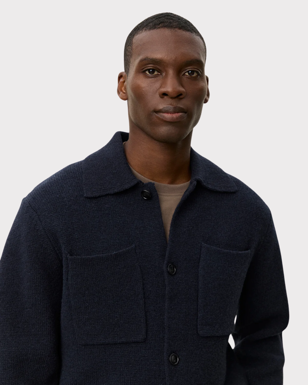 Fischer Milano Knit Overshirt-Skjorte-Les Deux-Aandahls