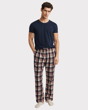 Flannel Check Pajama Pants-Nattøy-Gant-Aandahls