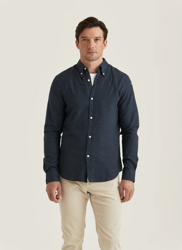 Flannel Donegal Shirt-Slim Fit-Skjorter-Morris-Aandahls