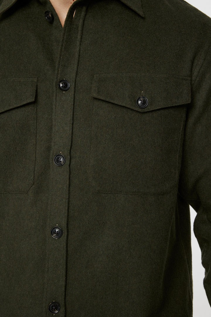Flat wool overshirt-Skjorte-J.Lindeberg-Aandahls