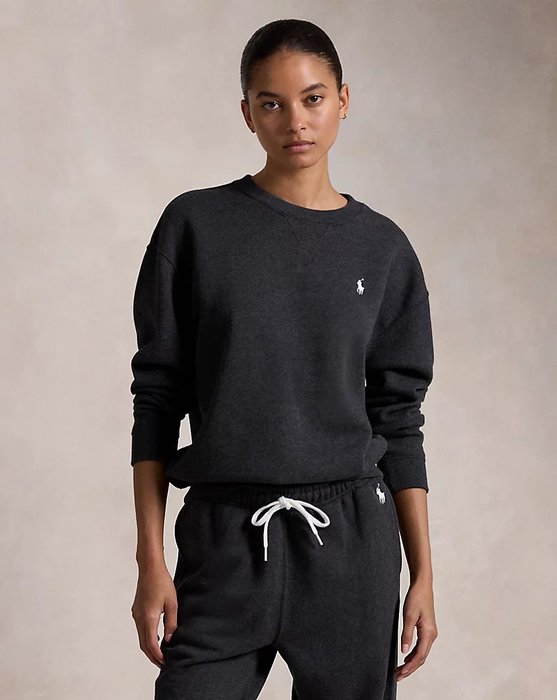 Fleece crewneck sweatshirt-Genser-Polo Ralph Lauren-Aandahls