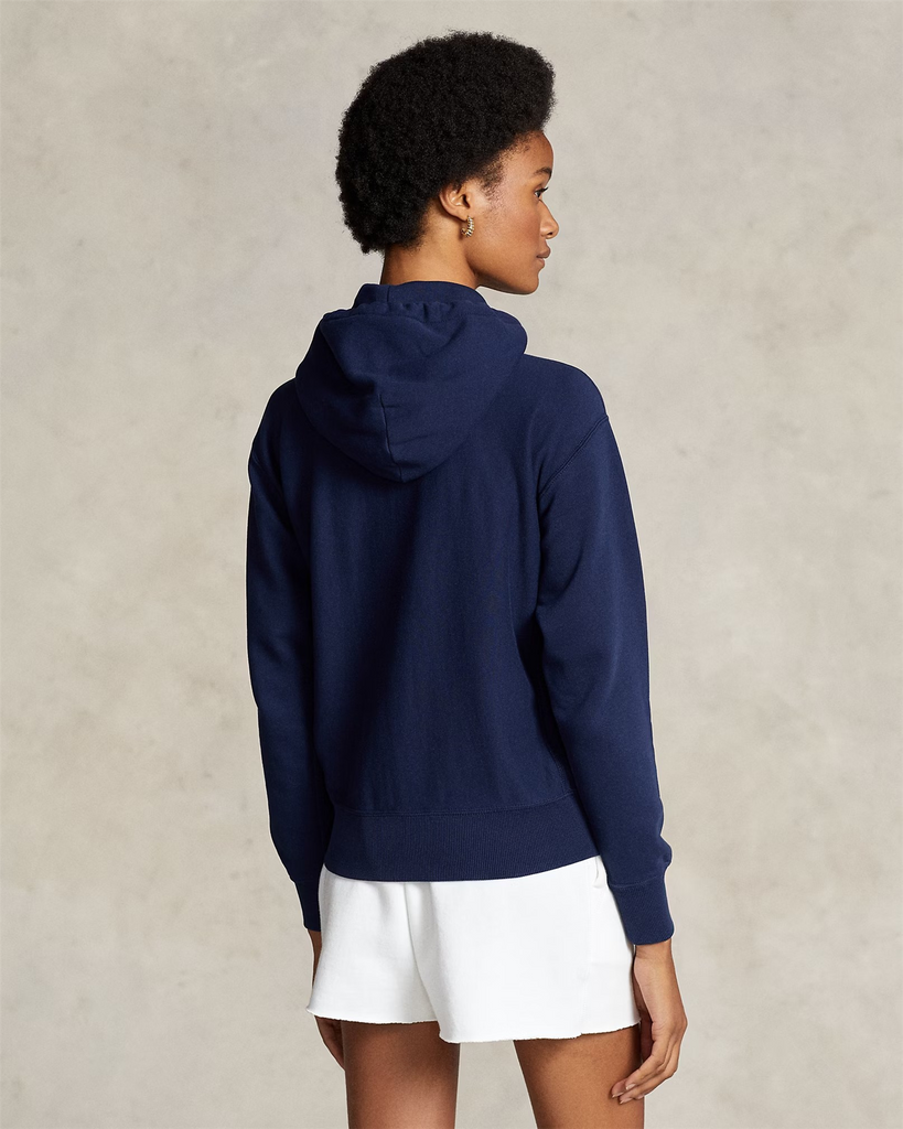 Fleece full-zip hoodie-Hood-Polo Ralph Lauren-Aandahls