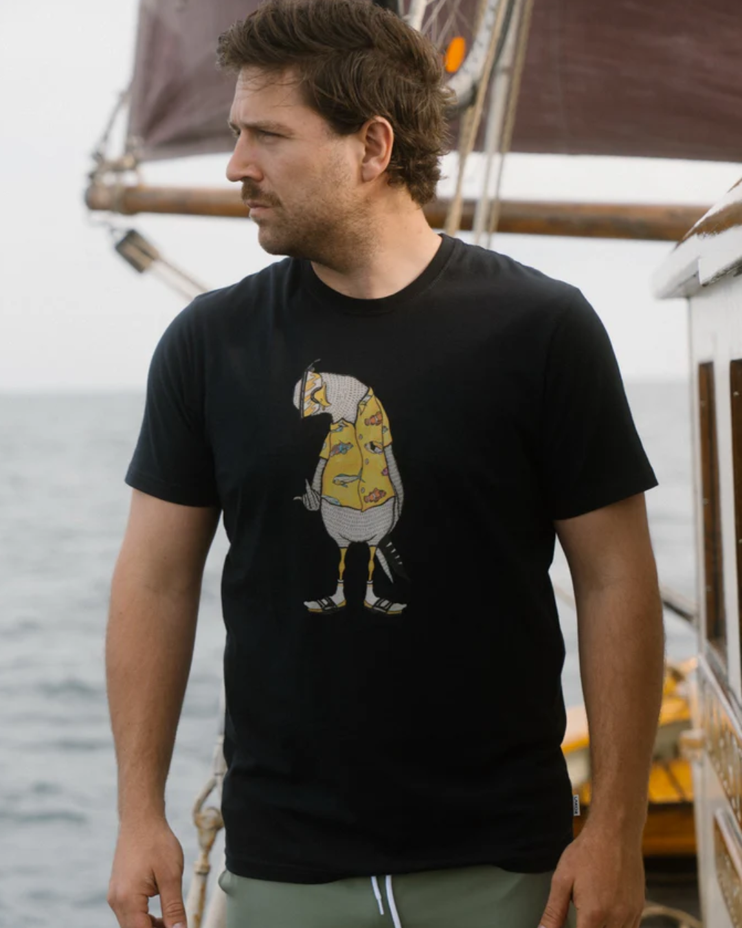 Flipping The Bird T-shirt-T-shirt-Lakor-Aandahls