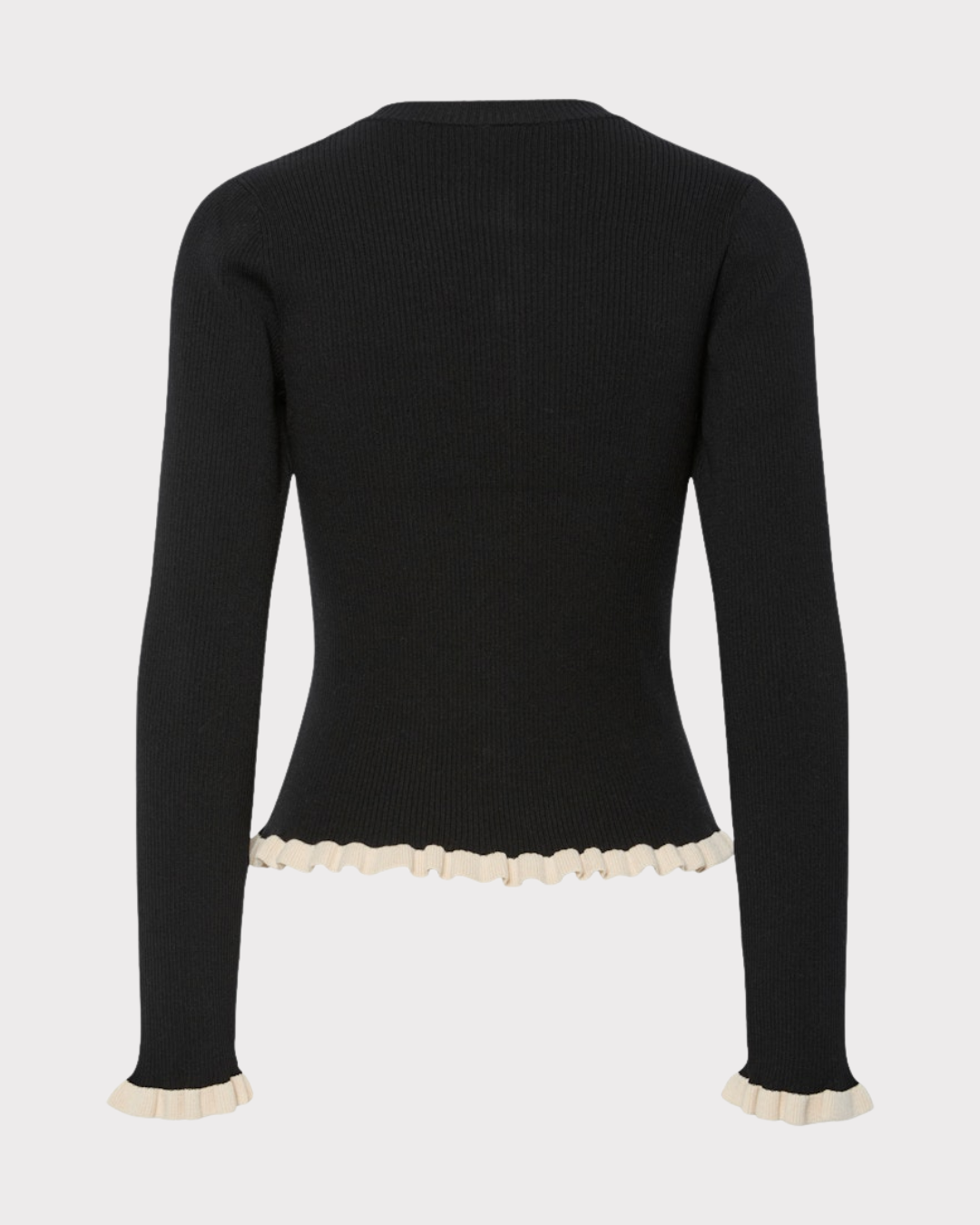 Floma Ls Knit Pullover S.-Genser-YAS-Aandahls