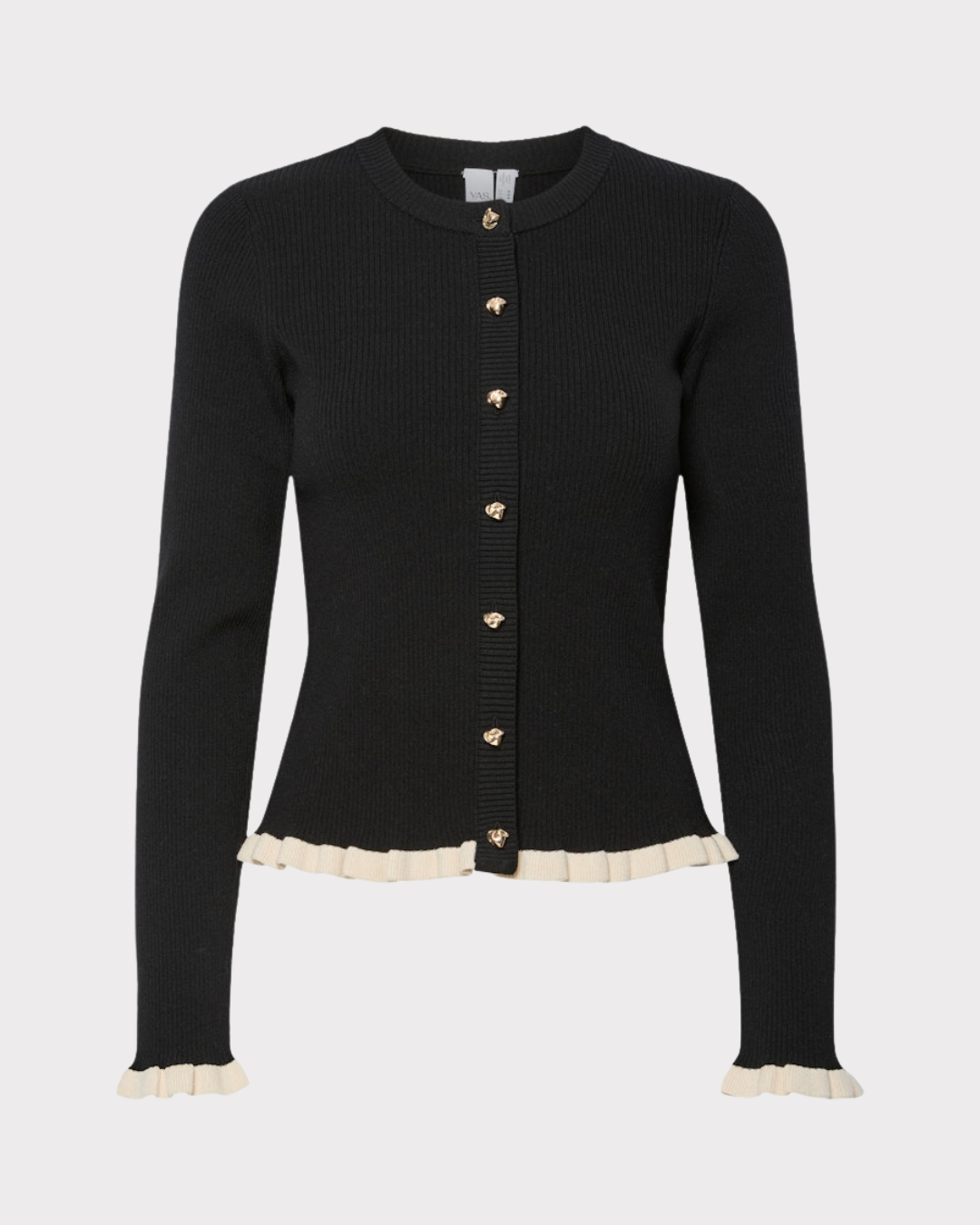 Floma Ls Knit Pullover S.-Genser-YAS-Aandahls